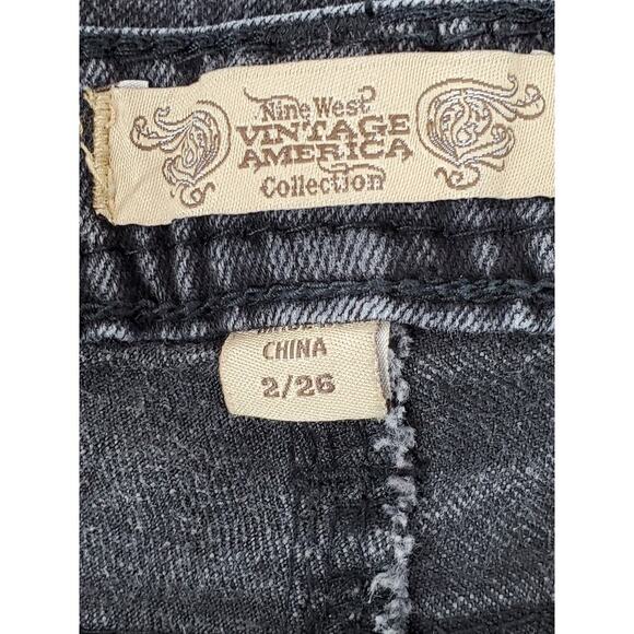 Nine West Black Straight Leg Jeans Versatile Style - Picture 8 of 11